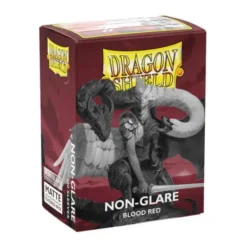 Dragon Shield: Matte, Blood Red, Non Glare V2 (100)