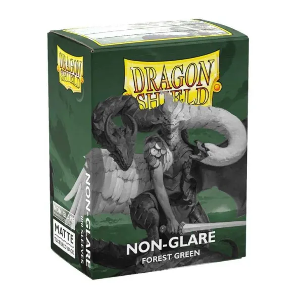 Dragon Shield: Matte - Forest Green, Non Glare V2 (100)
