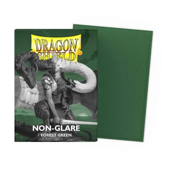 Dragon Shield: Matte - Forest Green, Non Glare V2 (100)