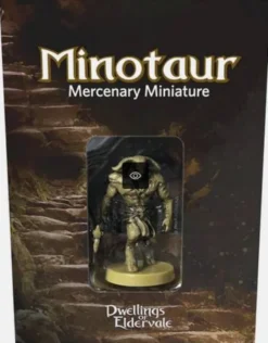 Dwellings of Eldervale 2nd Edition: Minotaur Mercenary Figure (Exp.) (engl.)