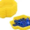 6er-Pack Shell Tokenhalter/Schälchen GELB