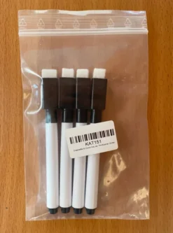 Ersatzstifte für diverse Spiele (4 schwarze Stifte)