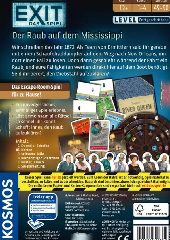 EXIT - Das Spiel: Der Raub auf dem Mississippi