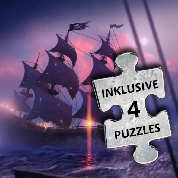 EXIT - Spiel+Puzzle - Das Gold der Piraten