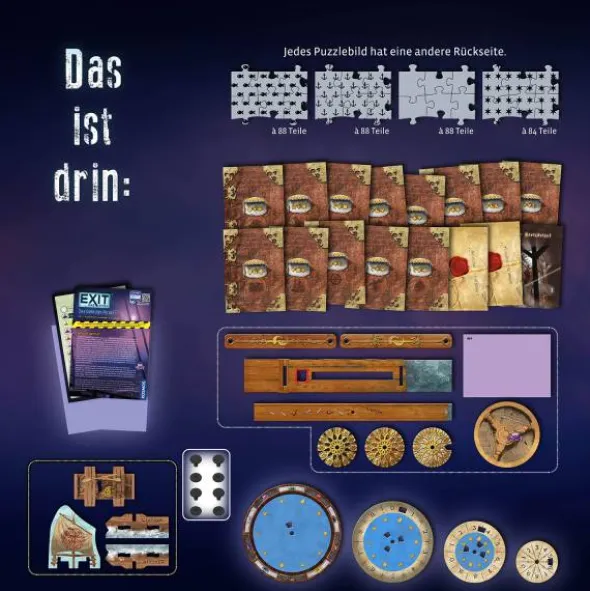 EXIT - Spiel+Puzzle - Das Gold der Piraten