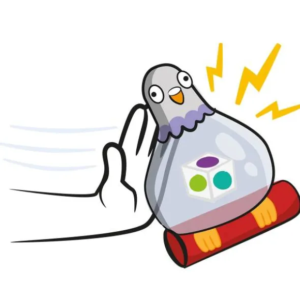 Exploding Bird