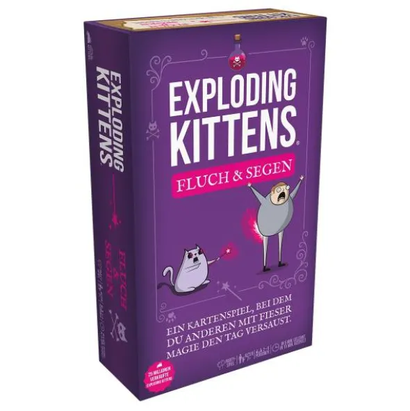 Exploding Kittens: Fluch & Segen