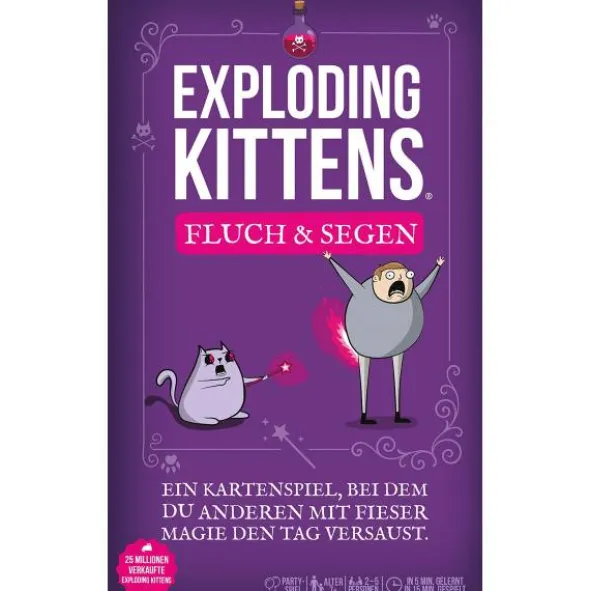 Exploding Kittens: Fluch & Segen