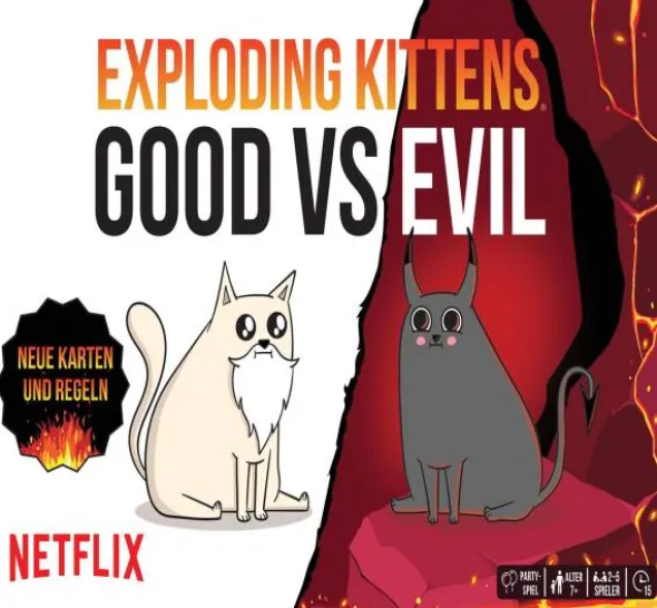 Exploding Kittens: Good vs. Evil
