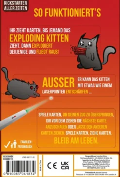Exploding Kittens: 2-Spieler-Edition