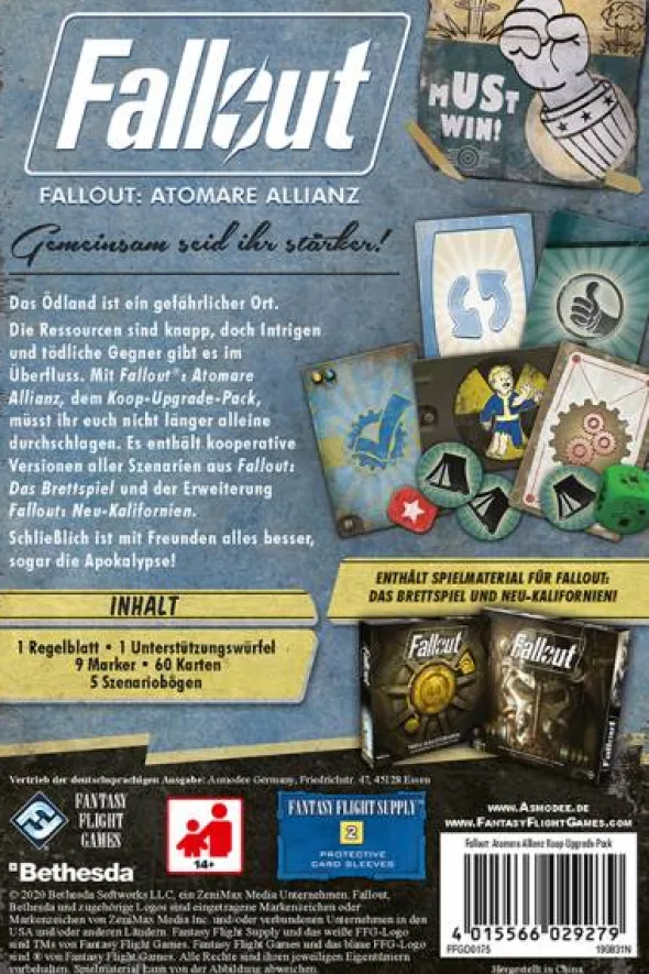 Fallout: Das Brettspiel - Atomare Allianz (Erw.)