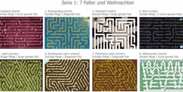 Falter: Weihnachten (20 Falter)