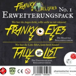 Franky Reloaded: Red Eyes & Tally List (deutsch/engl.) (Erw.