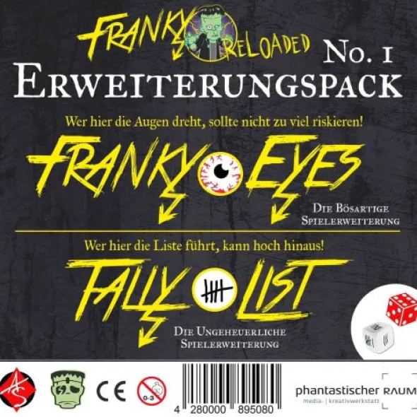 Franky Reloaded: Red Eyes & Tally List (deutsch/engl.) (Erw.