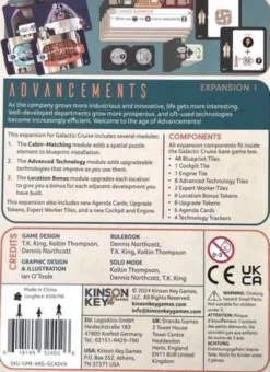 Galactic Cruise Advancements Reprint (Exp.) (engl.)