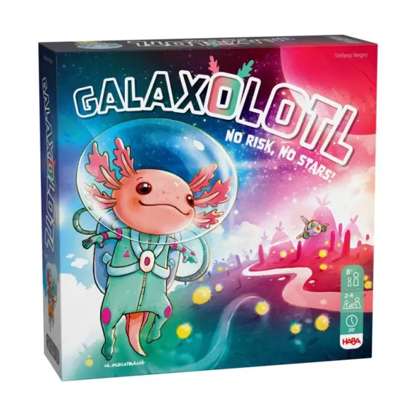 Galaxolotl: No Risk, No Stars!