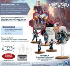 G.I. JOE Heroscape COBRA Troopers and COBRA Flight Pod Army (Exp.) (engl.)