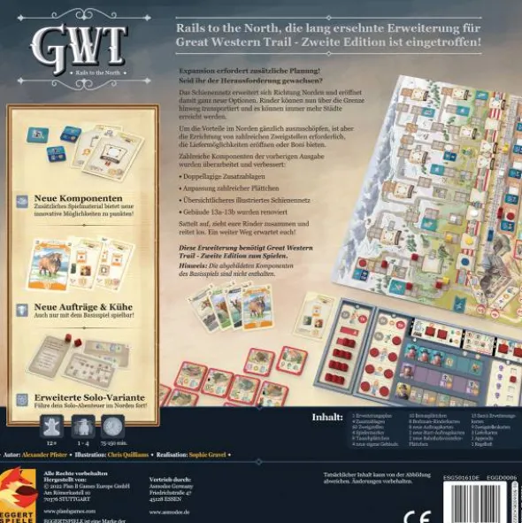 Great Western Trail: Rails to the North (Neuauflage) (Erw.)