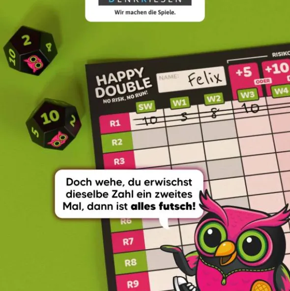Happy Double - No Risk No Run!