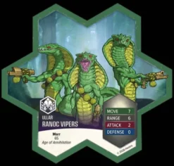 Heroscape Elites of Ullar and Ranoc Vipers Army (Exp.) (engl.)