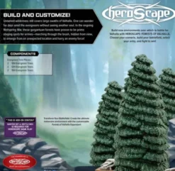 Heroscape Forests of Valhalla Terrain (Exp.) (engl.)