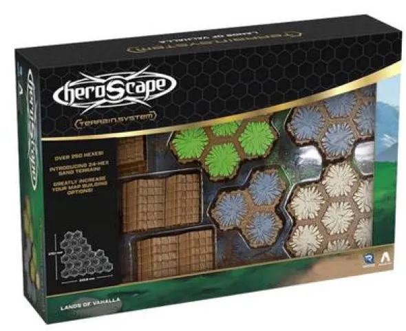 HeroScape Lands of Valhalla Terrain (Exp.) (engl.)