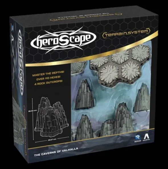 Heroscape The Caverns of Valhalla Terrain (Exp.) (engl.)