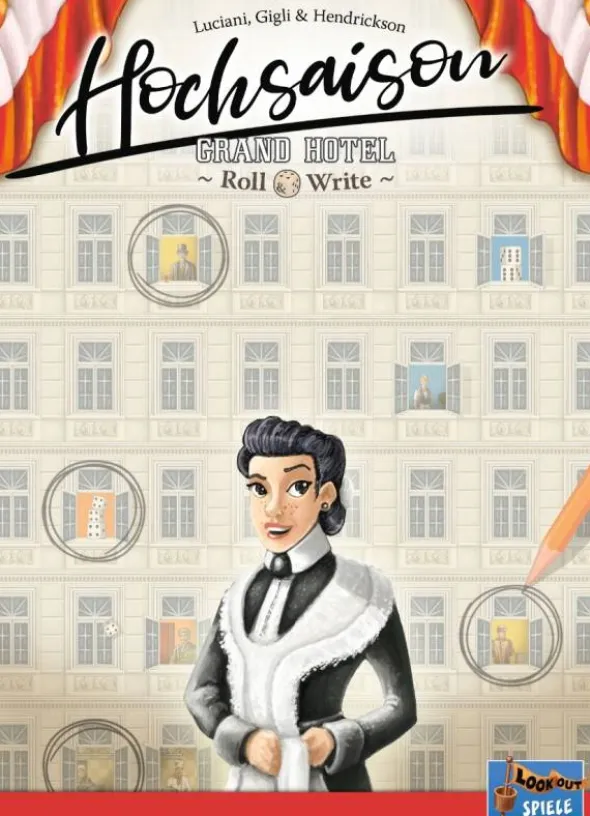 Hochsaison: Grand Hotel Roll & Write