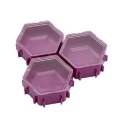 Honeycombs Ressourcenschalen Totally Pink 3er-Pack