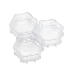Honeycombs Ressourcenschalen Crystal Palace Clear 3er-Pack