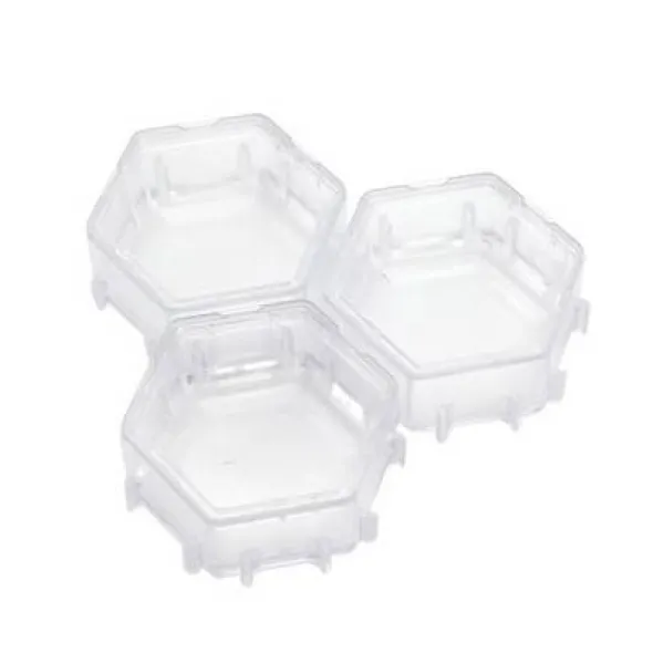 Honeycombs Ressourcenschalen Crystal Palace Clear 3er-Pack