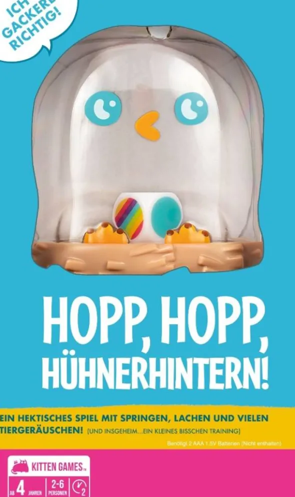 Hopp, hopp, Hühnerhintern