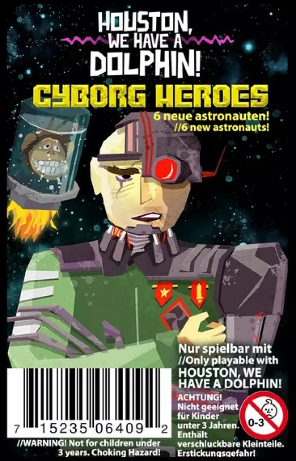 Houston, we have a Dolphin!: Cyborg Heroes (Mini-Erw.) (deutsch/engl.)