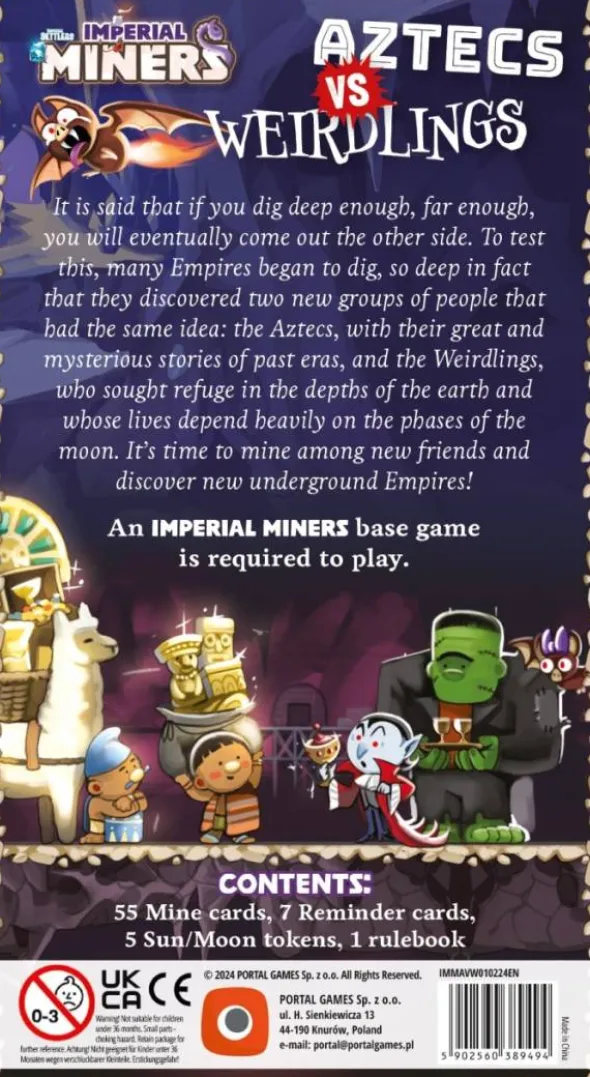 Imperial Miners: Aztecs vs. Weirdlings (Exp.) (engl.)