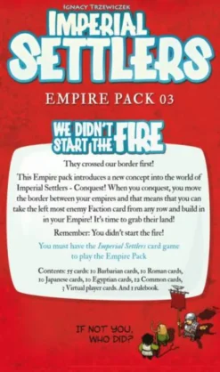 Imperial Settlers: We didn`t Start the Fire (Exp.) (engl.)