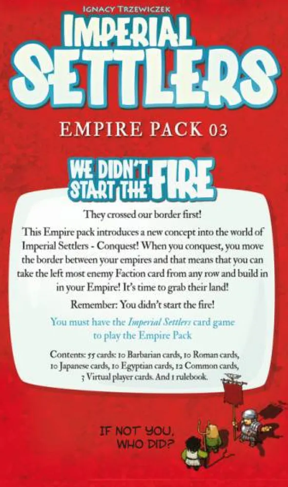 Imperial Settlers: We didn`t Start the Fire (Exp.) (engl.)