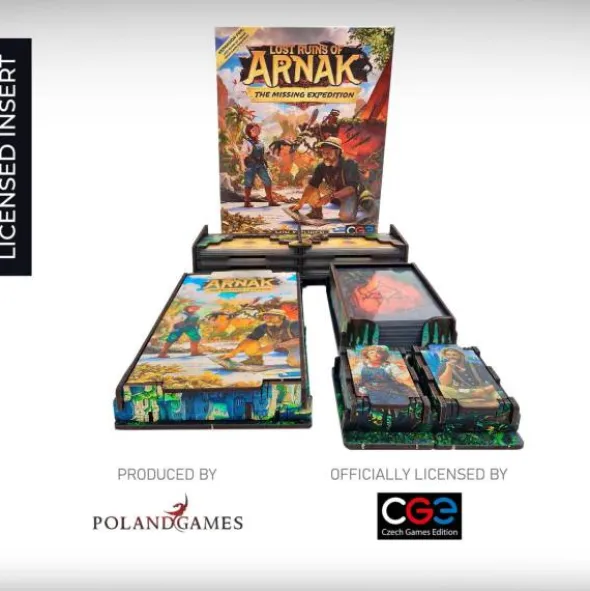Insert: Arnak: The Missing Expedition UV Print