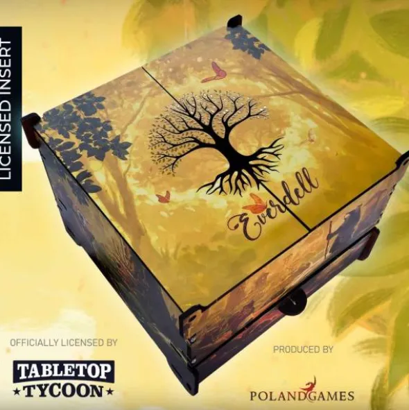 Insert: Everdell Yellow Box + Main Insert + Meeple Insert UV