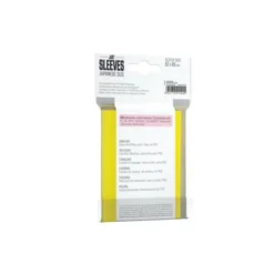 Just Sleeves - Japanese Size Yellow