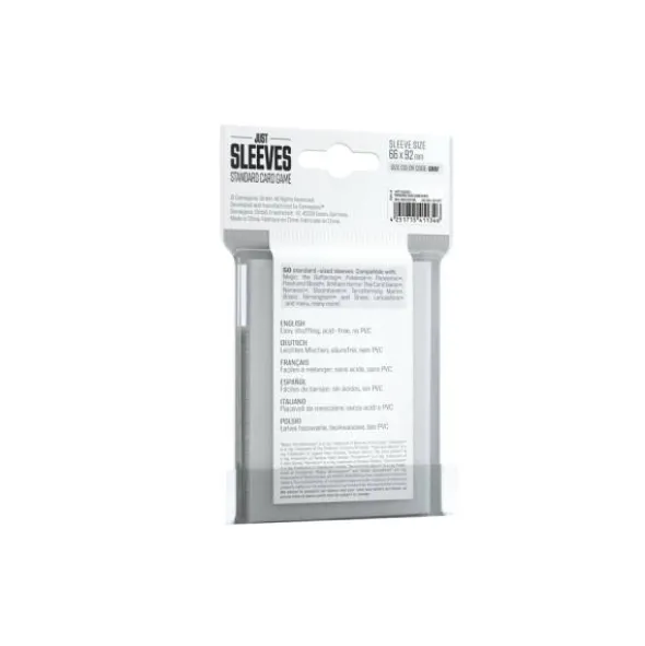 Just Sleeves – Standard Card Game White 66mm x 92mm (50 Hüllen)