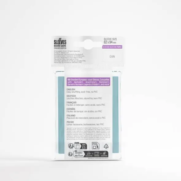 Just Sleeves - Standard European (50)