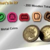 Kabula Wood & Metal Token Set (Exp.) (engl.)