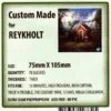 Kartenhüllen, 75mm x 105mm, 70 Stück, Premium