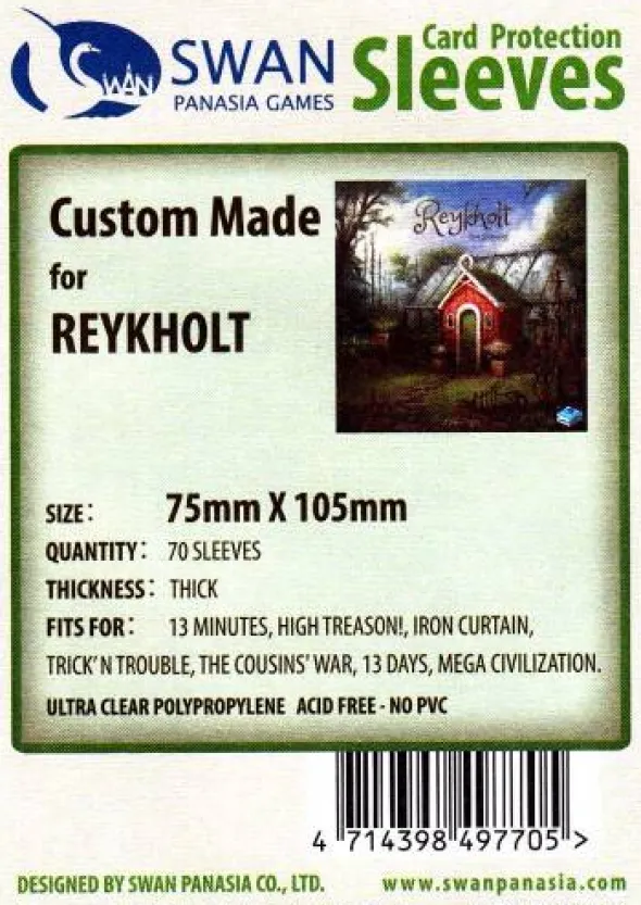 Kartenhüllen, 75mm x 105mm, 70 Stück, Premium