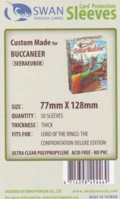 Kartenhüllen, 77mm x 128mm, 50 Stück, Premium