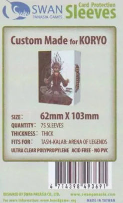 Kartenhüllen, 62mm x 103mm, 75 Stück, Premium