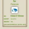 Kartenhüllen, 55mm x 105mm, 160 Stück, Standard