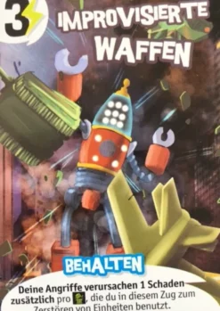 King of New York: Improvisierte Waffen (Promokarte)
