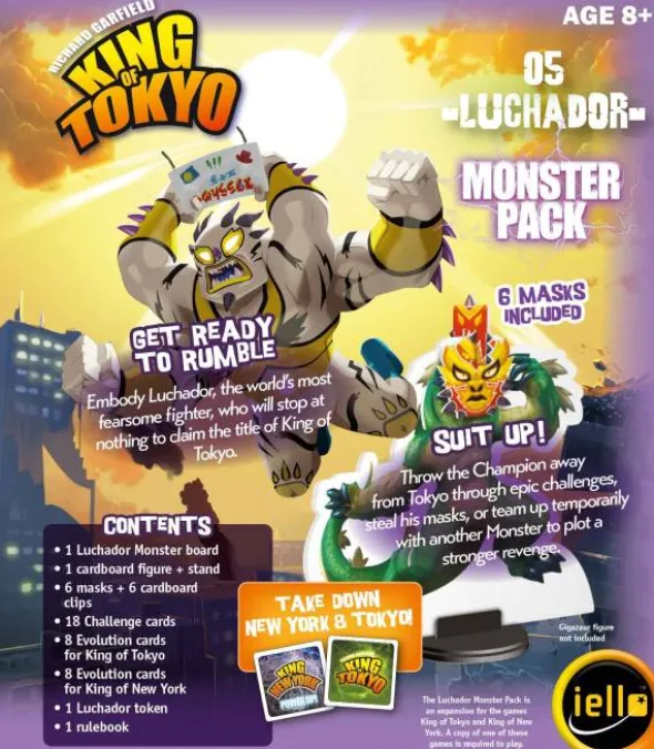 King of Tokyo: Monster Pack: Luchador (Exp.) (engl.)
