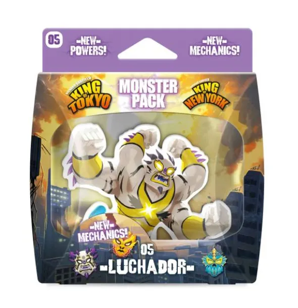 King of Tokyo: Monster Pack: Luchador (Exp.) (engl.)